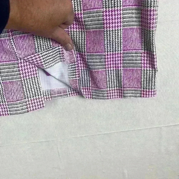 Jofit Golf Skirt Womans 16 Skort Pink Gray Active Performance Button Zip Pockets - Picture 13 of 16